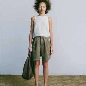 Ozma of California Pfeiffer Shorts, Olive Khaki, M